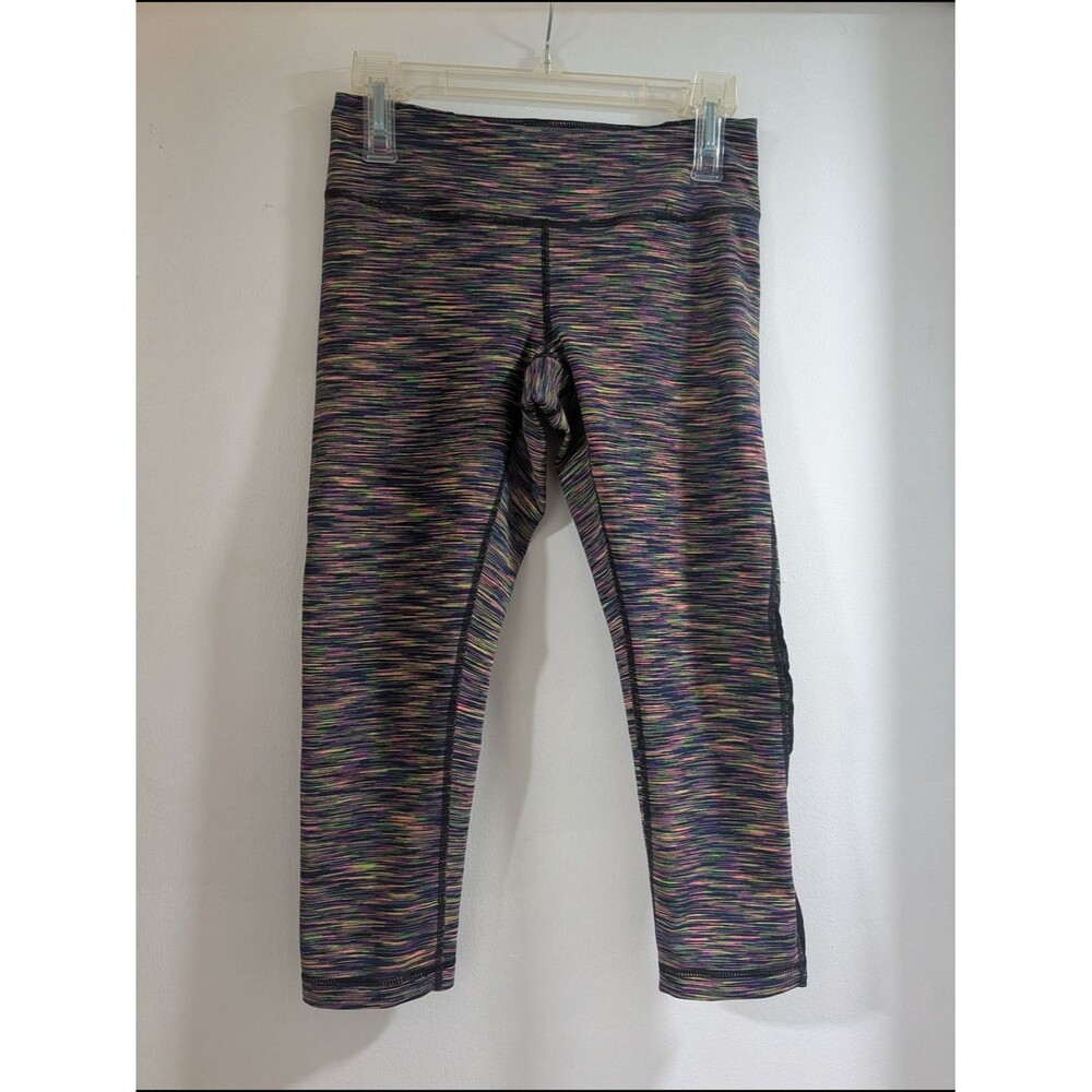 Zella Women's Multicolor Space-Dye Capri Leggings